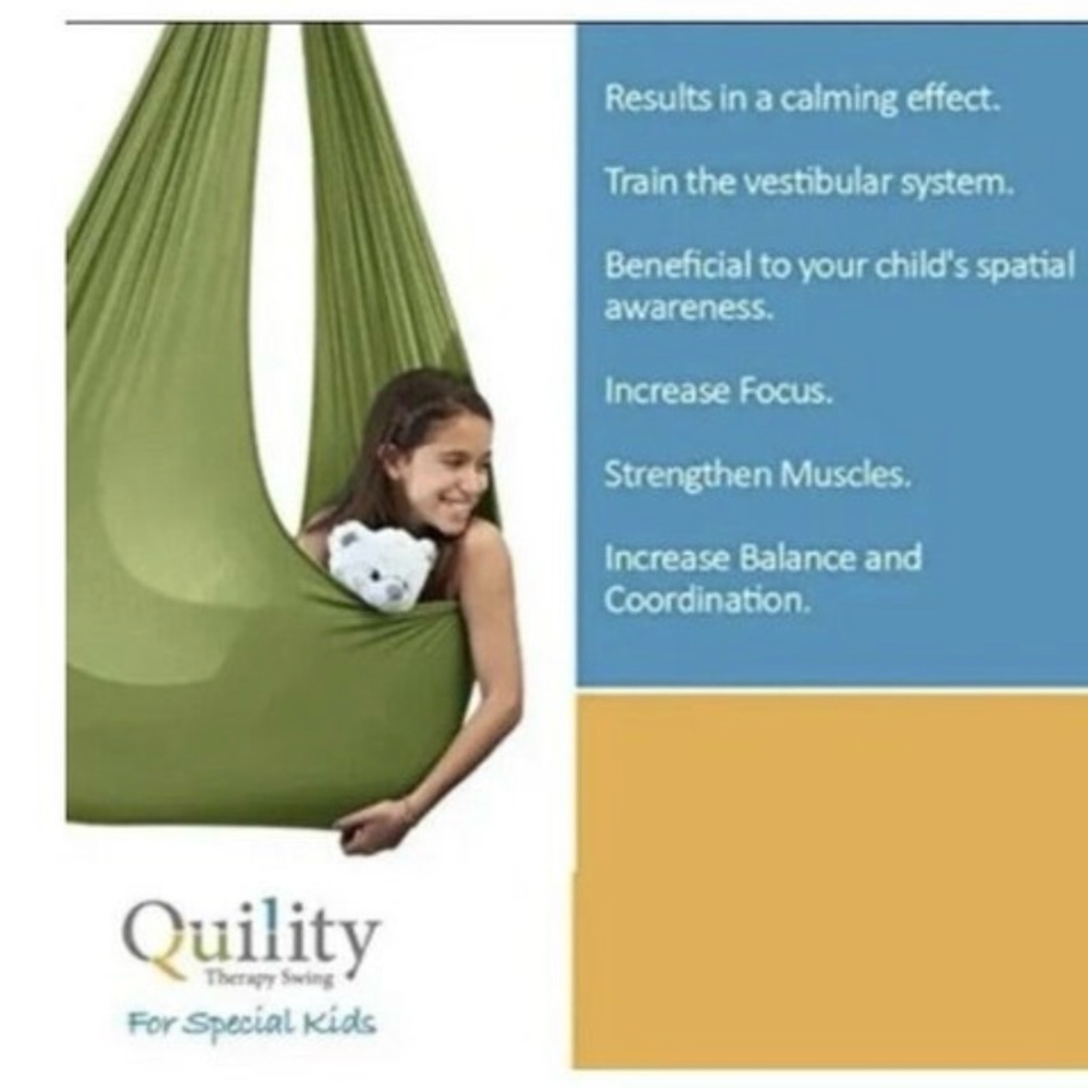 QUILITY Indoor Therapy Hammock Swing